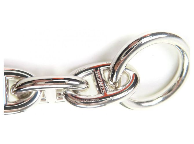 Hermès HERMES Bracciale Charm Chaine d'Ancre MM in Argento - vista 8