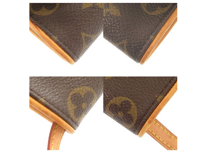 Borsa a Spalla Pochette Twin PM Monogramma Louis Vuitton Marrone - vista 11