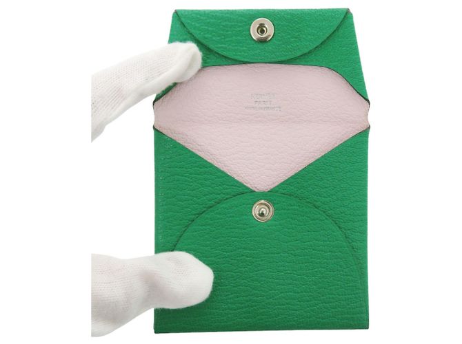 Hermès Bastia Coin Purse in Chevre Mysore Leather - view 4