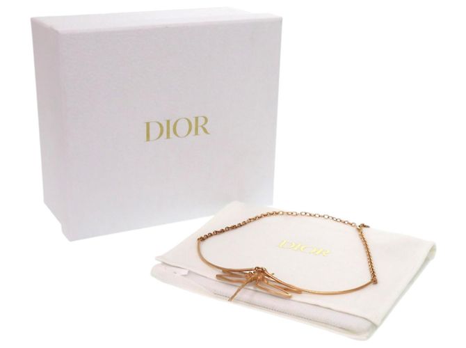 Collana Libellula Herbarium di Christian Dior D'oro - vista 2