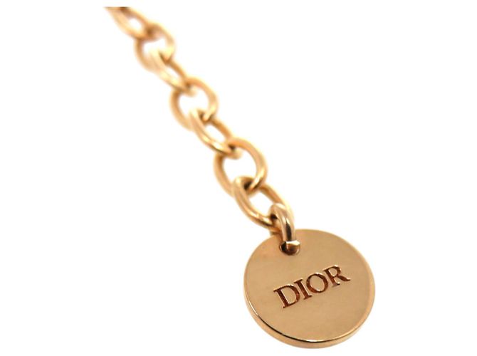 Collana Libellula Herbarium di Christian Dior D'oro - vista 6