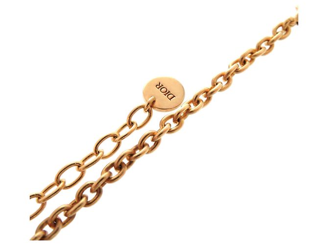 Collana Libellula Herbarium di Christian Dior D'oro - vista 9