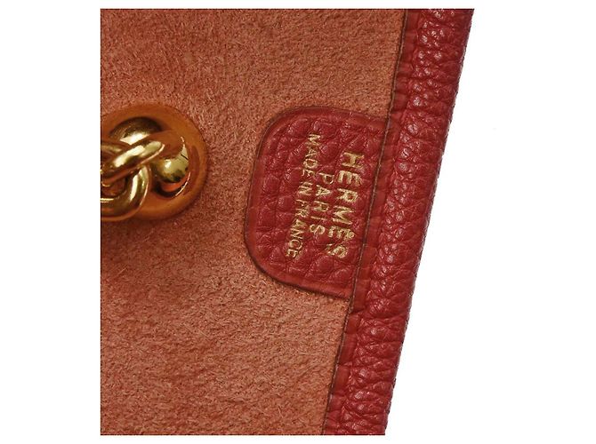 Hermès Hermes Vespa Bag Togo PM Red - view 4
