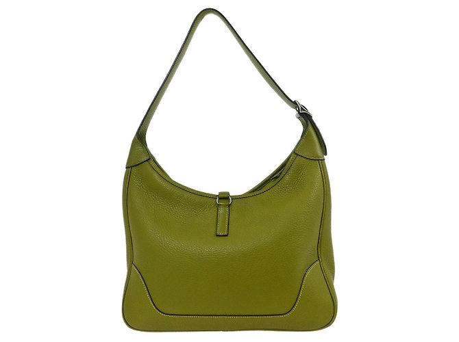 Hermès Trim Tasche Clemence 31 Grün - Ansicht 2