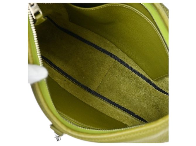 Hermès Trim Tasche Clemence 31 Grün - Ansicht 3