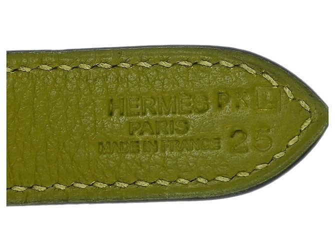 Hermès Trim Tasche Clemence 31 Grün - Ansicht 4