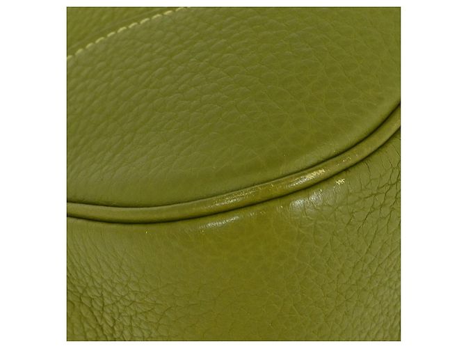 Hermès Trim Tasche Clemence 31 Grün - Ansicht 5