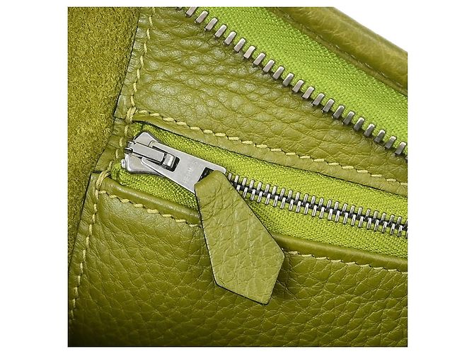 Hermès Trim Tasche Clemence 31 Grün - Ansicht 6