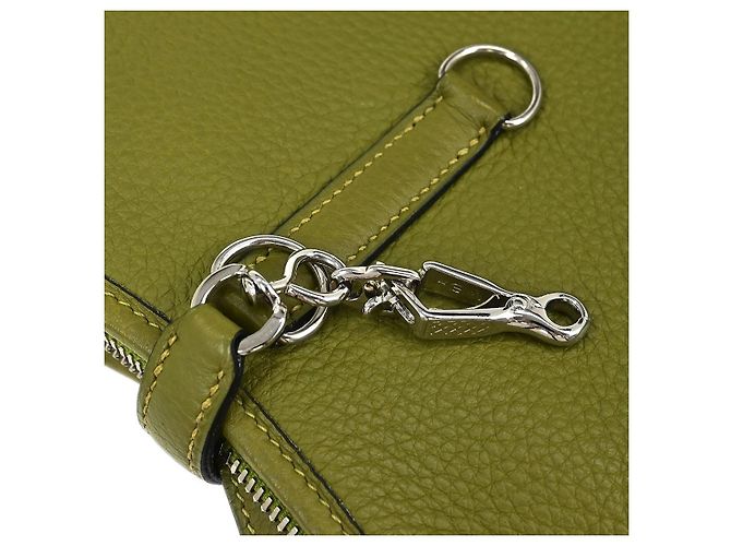 Hermès Trim Tasche Clemence 31 Grün - Ansicht 7