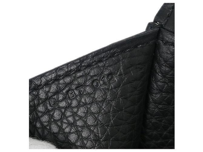 Hermès Halzan Tasche Clemence 31 Schwarz - Ansicht 6