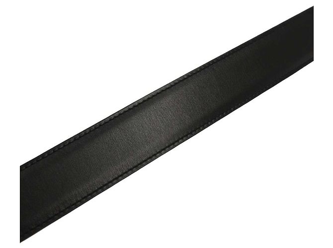 Hermès Constance Reversible Gürtel Leder Mittel Schwarz - Ansicht 6