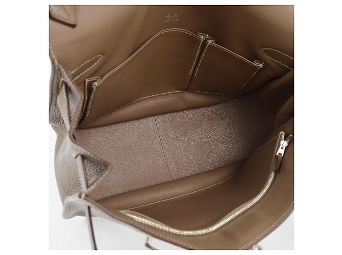 Borsa Jypsiere Hermès Clemence 37 Marrone - vista 3