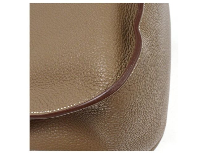 Borsa Jypsiere Hermès Clemence 37 Marrone - vista 6