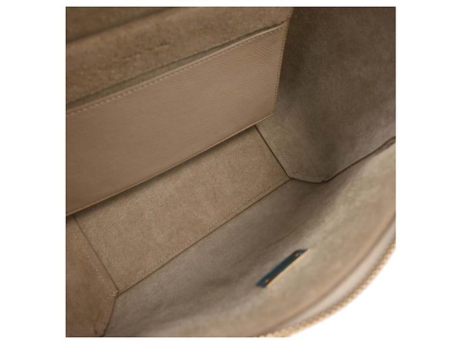 Belt Bag Céline Sac ceinture Celine en cuir de veau mini Beige - vue 3