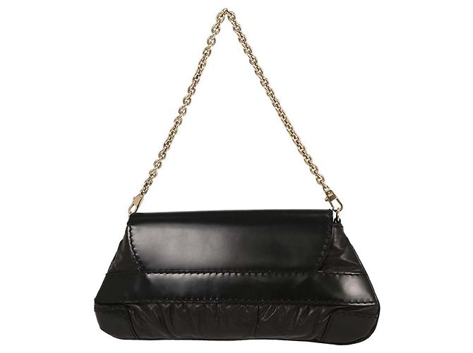Gucci Vintage Leather Preto - vista 2