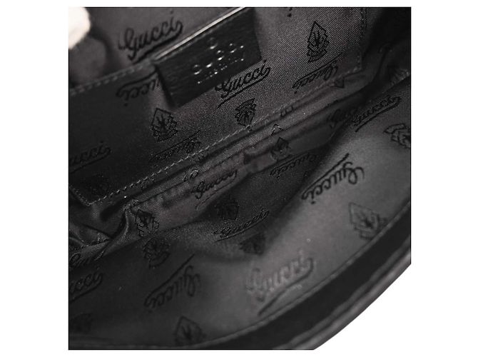 Gucci Vintage Leather Preto - vista 3