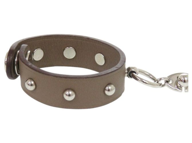 Porta guanti Hermès Swift Etoupe Taupe - vista 3