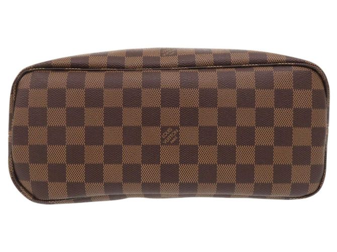 Bolso tote Louis Vuitton Neverfull PM Damier Brown Castaño - vista 3