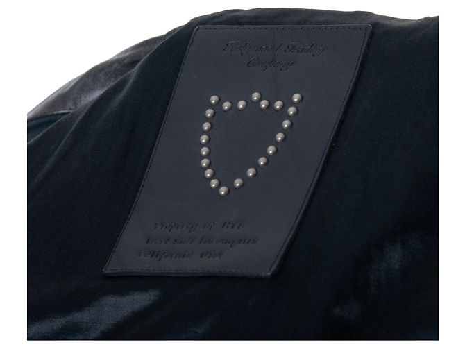 Autre Marque Lederjacke Hollywood Trading Company Braun - Ansicht 7