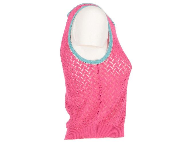 Top de algodón fucsia Dolce & Gabbana - Años 2000 - vista 3