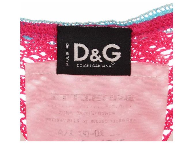 Top de algodón fucsia Dolce & Gabbana - Años 2000 - vista 5