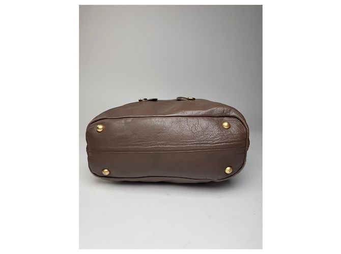 Chloé Vintage Chloe 2Way Lederhandtasche braun - Ansicht 11