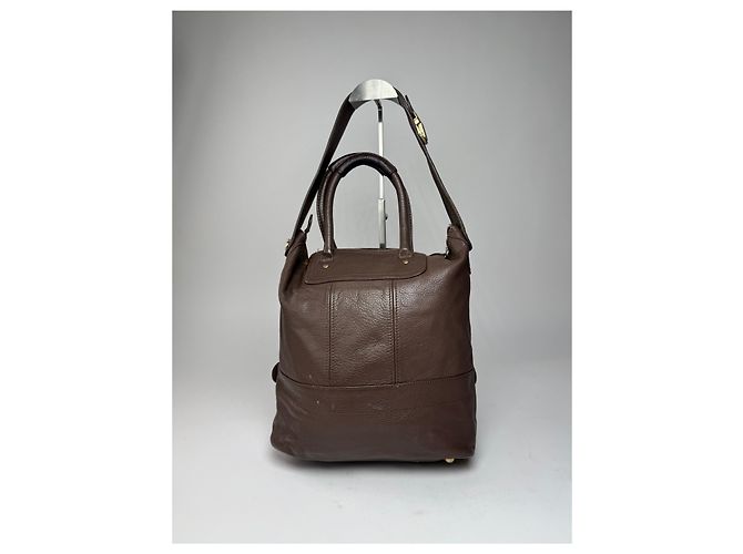Chloé Vintage Chloe 2Way Lederhandtasche braun - Ansicht 13