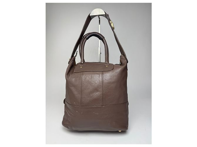Chloé Vintage Chloe 2Way Lederhandtasche braun - Ansicht 2