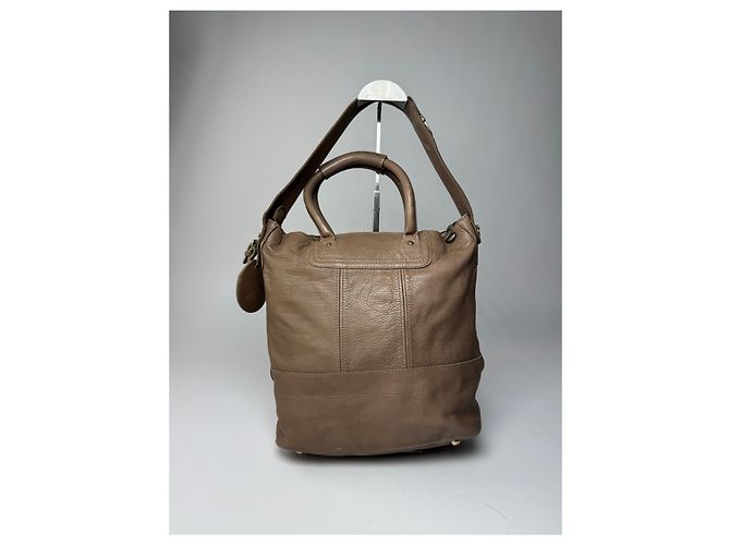 Chloé Vintage Chloe Leder 2Way Handtasche braun - Ansicht 13