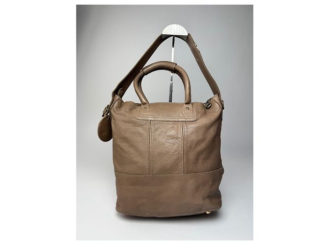 Chloé Vintage Chloe Leder 2Way Handtasche braun - Ansicht 2