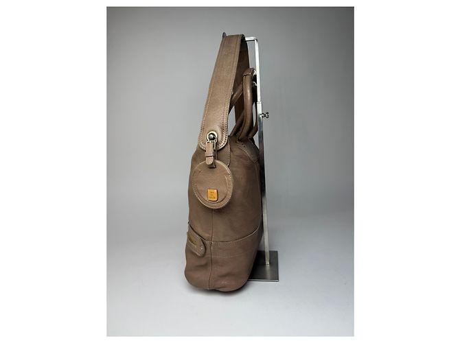 Chloé Vintage Chloe Leder 2Way Handtasche braun - Ansicht 7