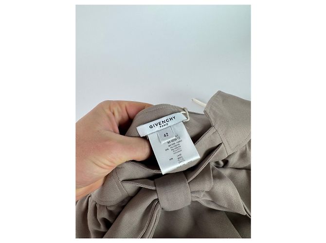 Gonna Vintage Givenchy Marrone L - vista 6