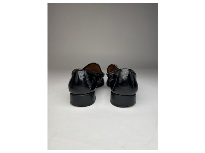Vintage Gucci Lackleder Slipper Schwarz EU37 - Ansicht 5