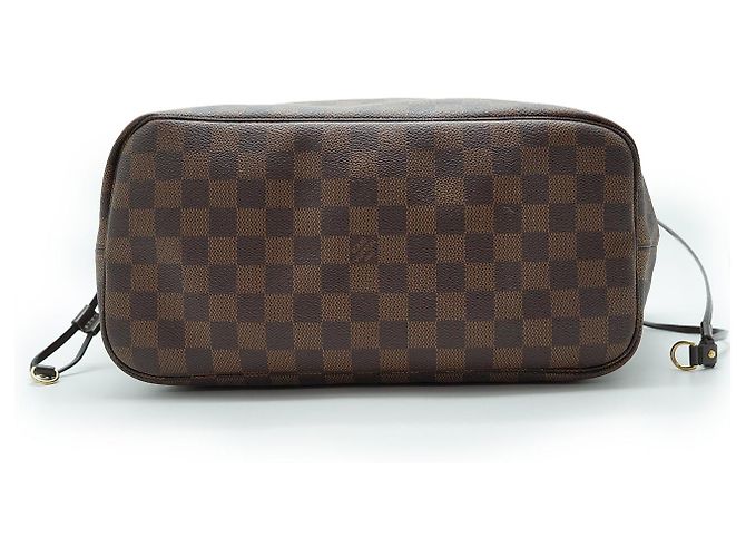 Louis Vuitton Neverfull MM Damier Ebene Marrone - vista 6