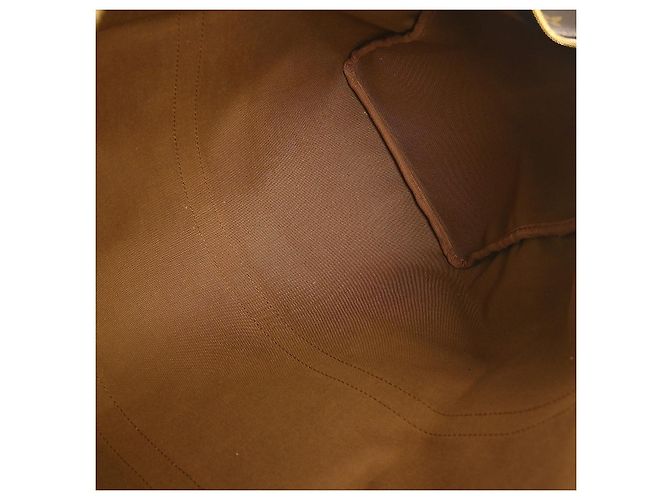 Borsa Keepall Louis Vuitton in tela Monogram 50 Marrone - vista 3