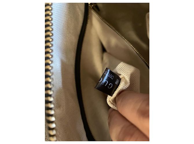 Borsa tote Gucci in pelliccia nera Nero - vista 10