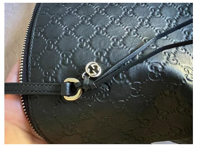 Borsa tote Gucci in pelliccia nera Nero - vista 6