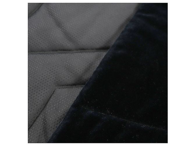 Hermès HERMES Navy Silk Shawl Navy blue - view 4