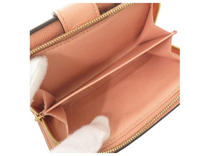 Cartera Juliette Damier Bi-Fold Louis Vuitton Castaño Damier ebene - vista 6