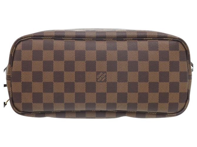 Louis Vuitton Neverfull PM Damier Canvas Tote Bag Braun Damier ebene - Ansicht 3