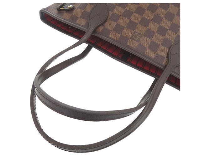 Louis Vuitton Neverfull PM Damier Canvas Tote Bag Braun Damier ebene - Ansicht 8