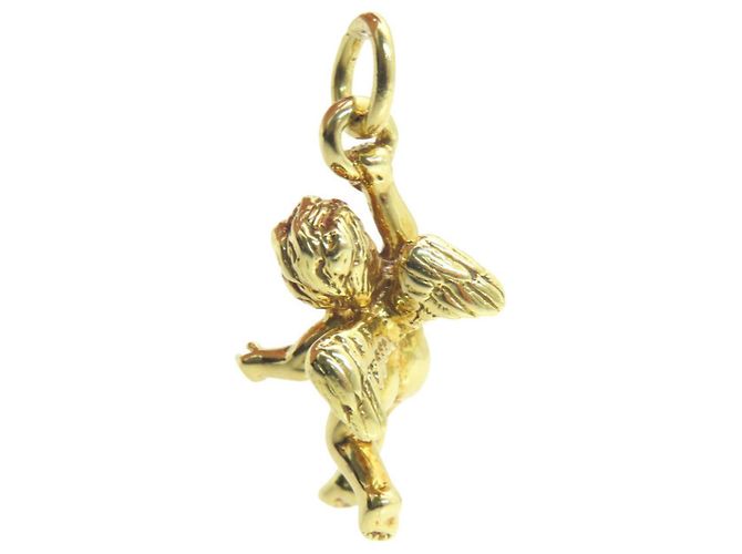 Tiffany & Co Pendente in oro giallo 18K con motivo cherubino Tiffany - vista 3