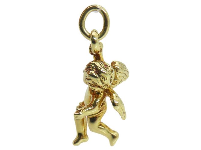 Tiffany & Co Pendente in oro giallo 18K con motivo cherubino Tiffany - vista 5