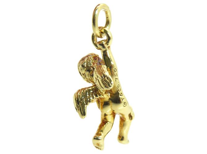 Tiffany & Co Pendente in oro giallo 18K con motivo cherubino Tiffany - vista 6