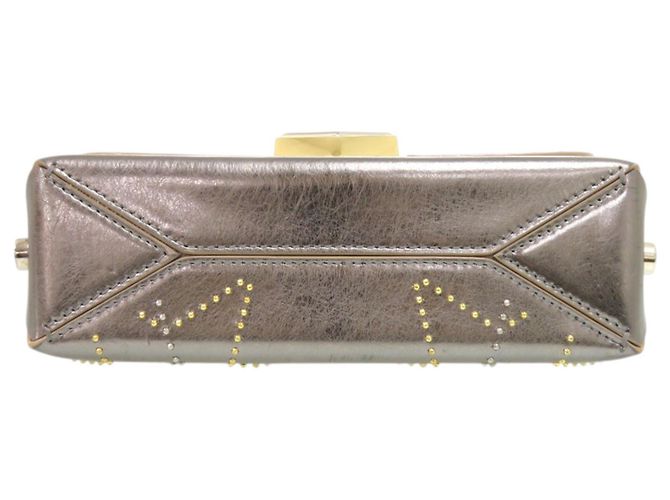 Borsa a spalla Locket Petite di Jimmy Choo Argento D'oro - vista 4