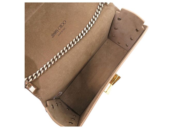 Borsa a spalla Locket Petite di Jimmy Choo Argento D'oro - vista 7