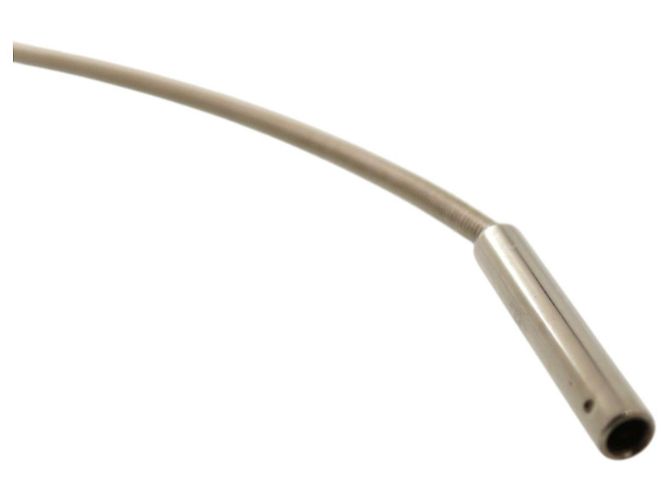 Collier Hermès Carge d'Ache H Cube Métal Bleu Clair Argenté - vue 10