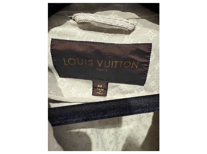 Louis Vuitton Gabardinas Beige Gris - vista 8