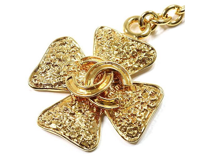 Portachiavi Chanel Quadrifoglio D'oro - vista 3