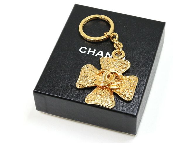 Portachiavi Chanel Quadrifoglio D'oro - vista 6